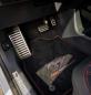 Preview: Gebürstete Edelstahl Fußraumstütze Ablage Ford Mustang Mach E
